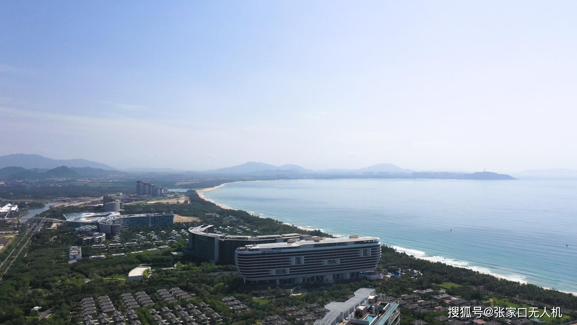 海棠湾鸟瞰图图片