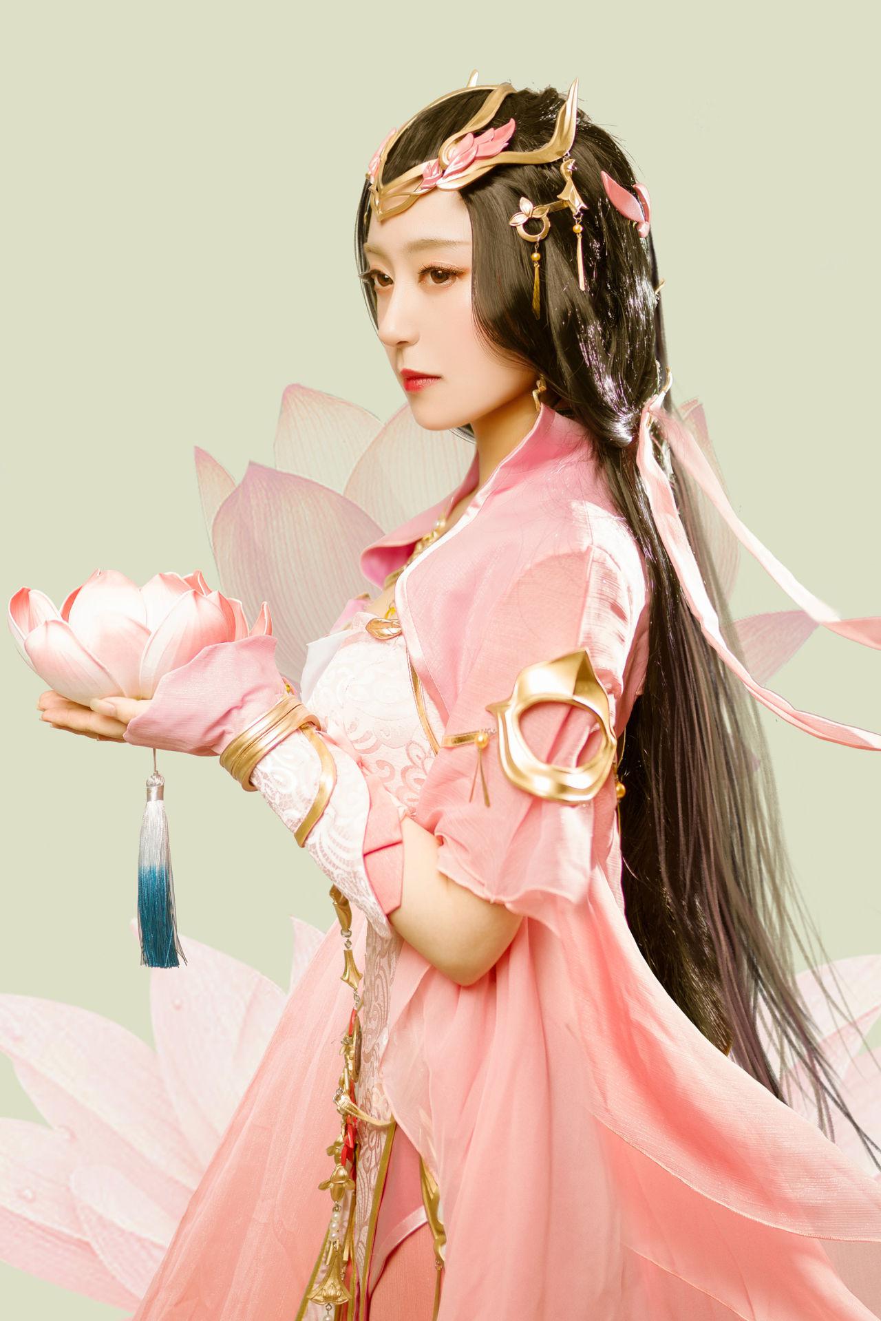 剑侠情缘网络版叁雪河七秀cosplay