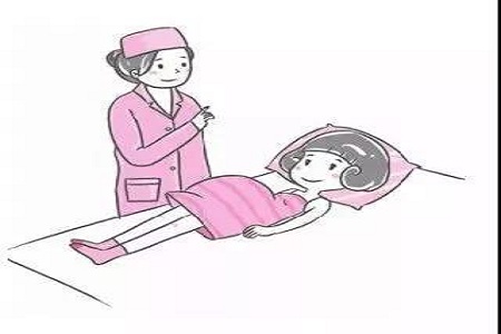 孕早期卧床保胎姿势图图片