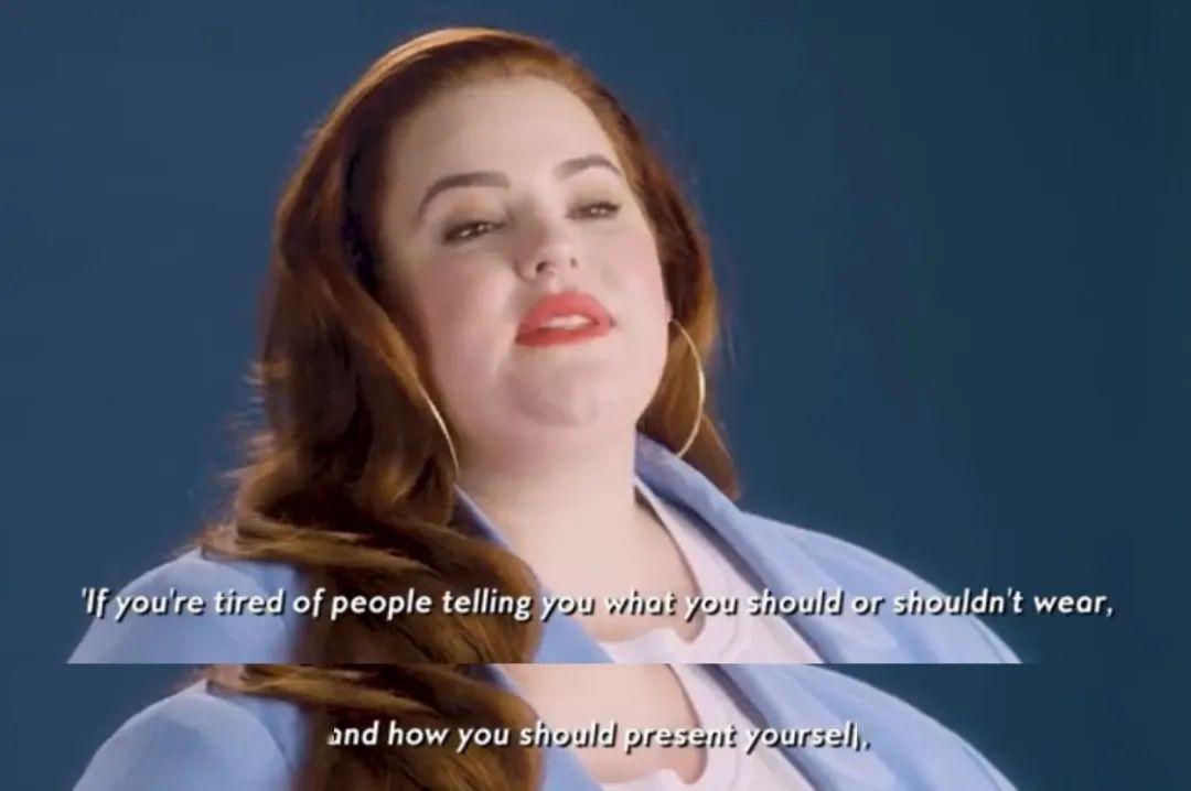 前不久,饼刷到了大码超模tess holliday的内心独白视频,这个身高只有