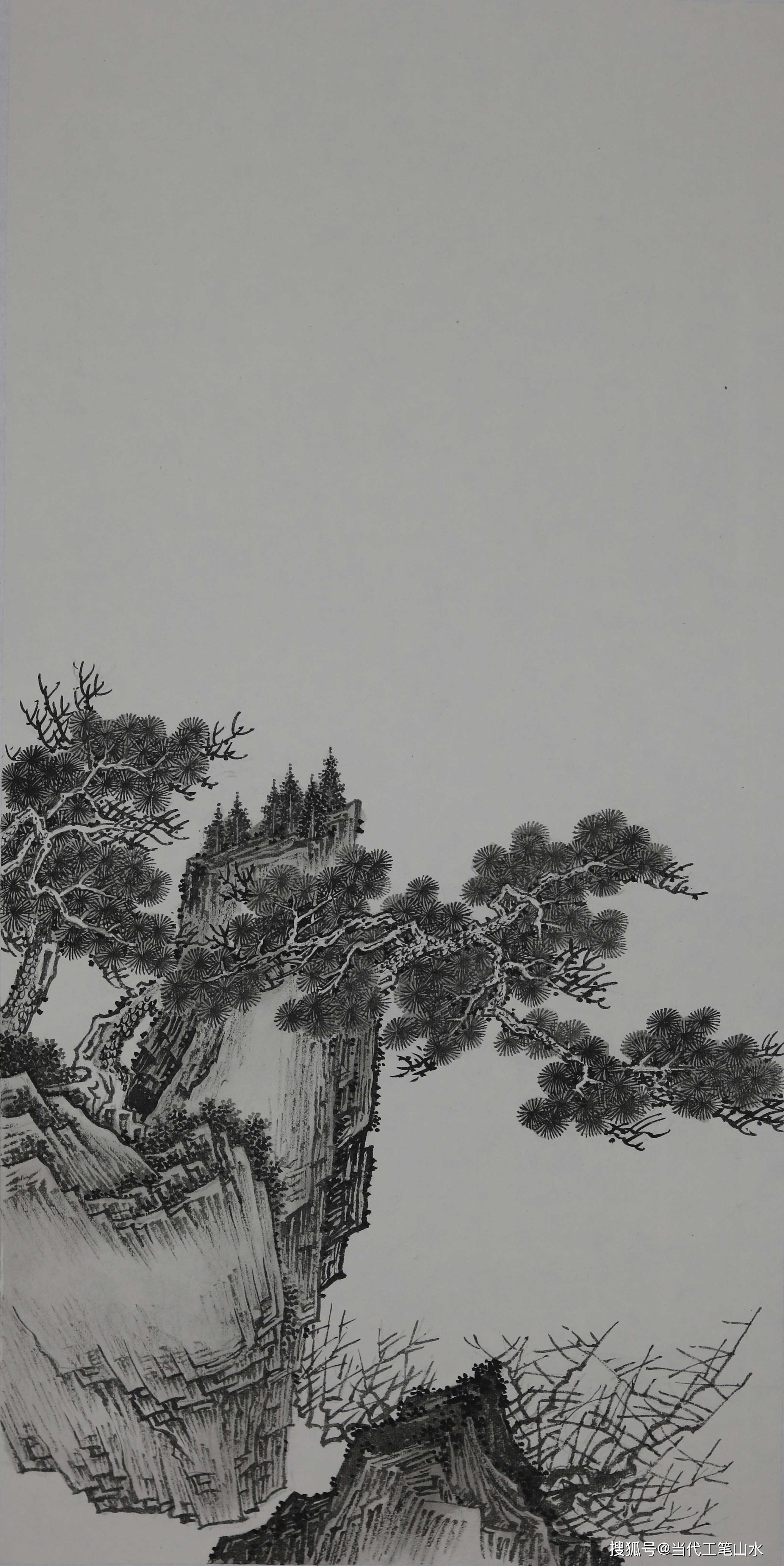 工笔山水究竟怎么画