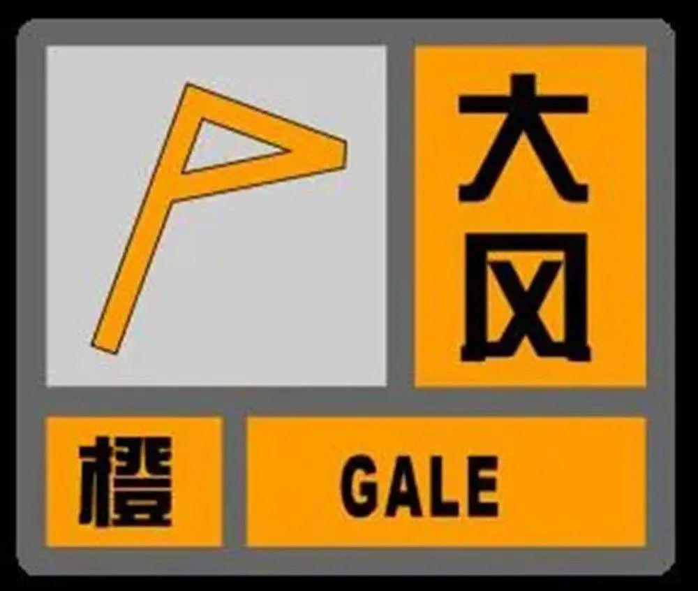 (三)大风橙色预警信号3.政府及相关部门按照预案,做好大风应对工作.2.