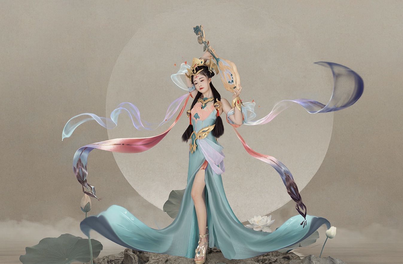 acg最靓cos第33期杨贵妃和她不离手的琵琶天仙配天籁