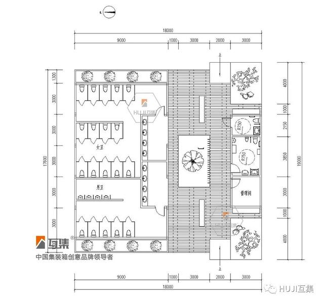 卫生间这样设计也太酷炫了吧集装箱创意工业风