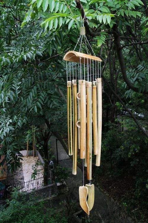 5月17日自然创作季竹风铃