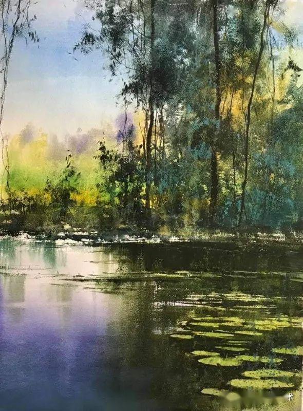 单虹水彩课堂577期澳大利亚水彩画家赫尔曼佩克尔