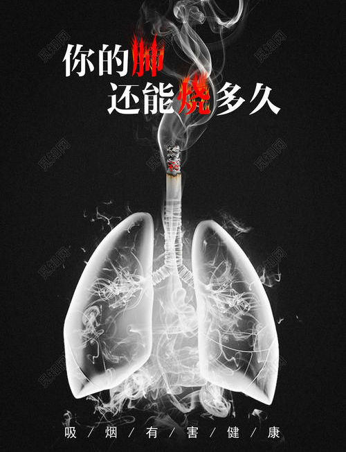 吸烟有害健康背景图图片