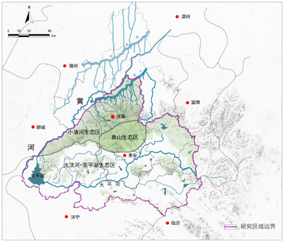 山东大汶河流域图图片