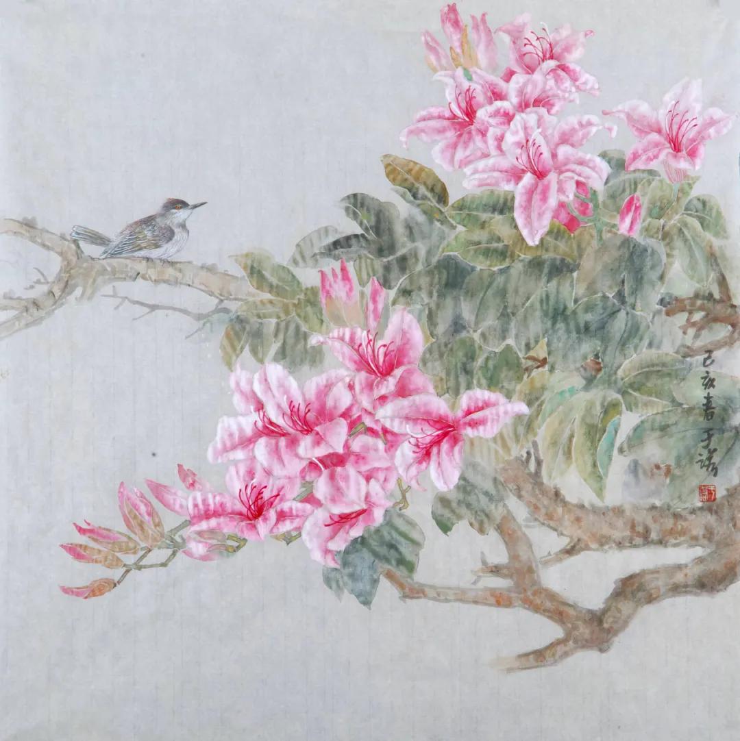 宁波展讯丨知花闻香梦夏当代名家于涌津于诺中国画线上联展