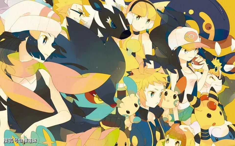 动漫壁纸精灵可宝梦遇见古风遇见你