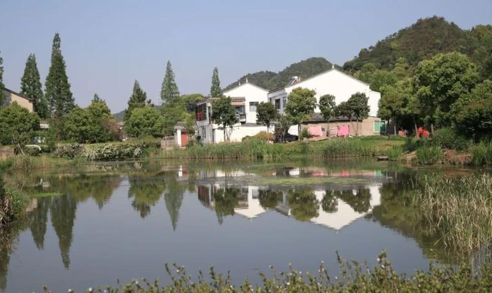 保國寺下蓀湖之畔北山步道口寧波這個古村把遊客美呆