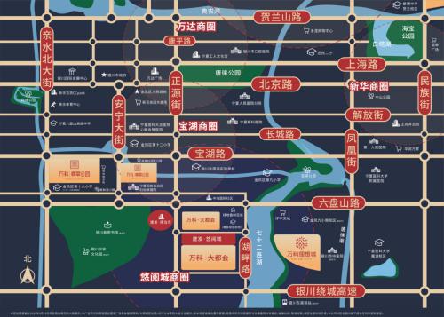 银川城南商业规划图片