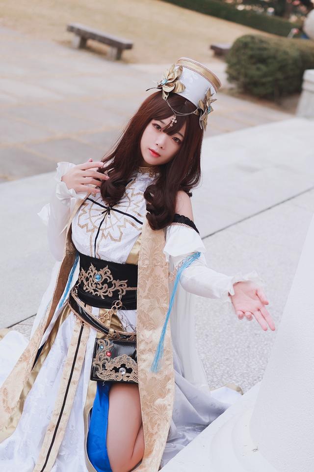 dnf真人版的女鬼和花花,这样的女玩家爱了爱了_cosplay