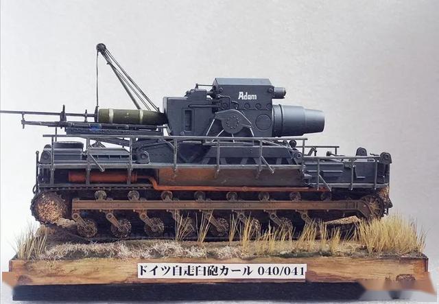 雷神之锤卡尔臼炮模型作品