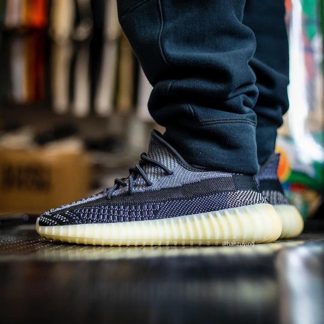 原创yeezy350v2黑芝麻细节完整曝光有望下半年发售