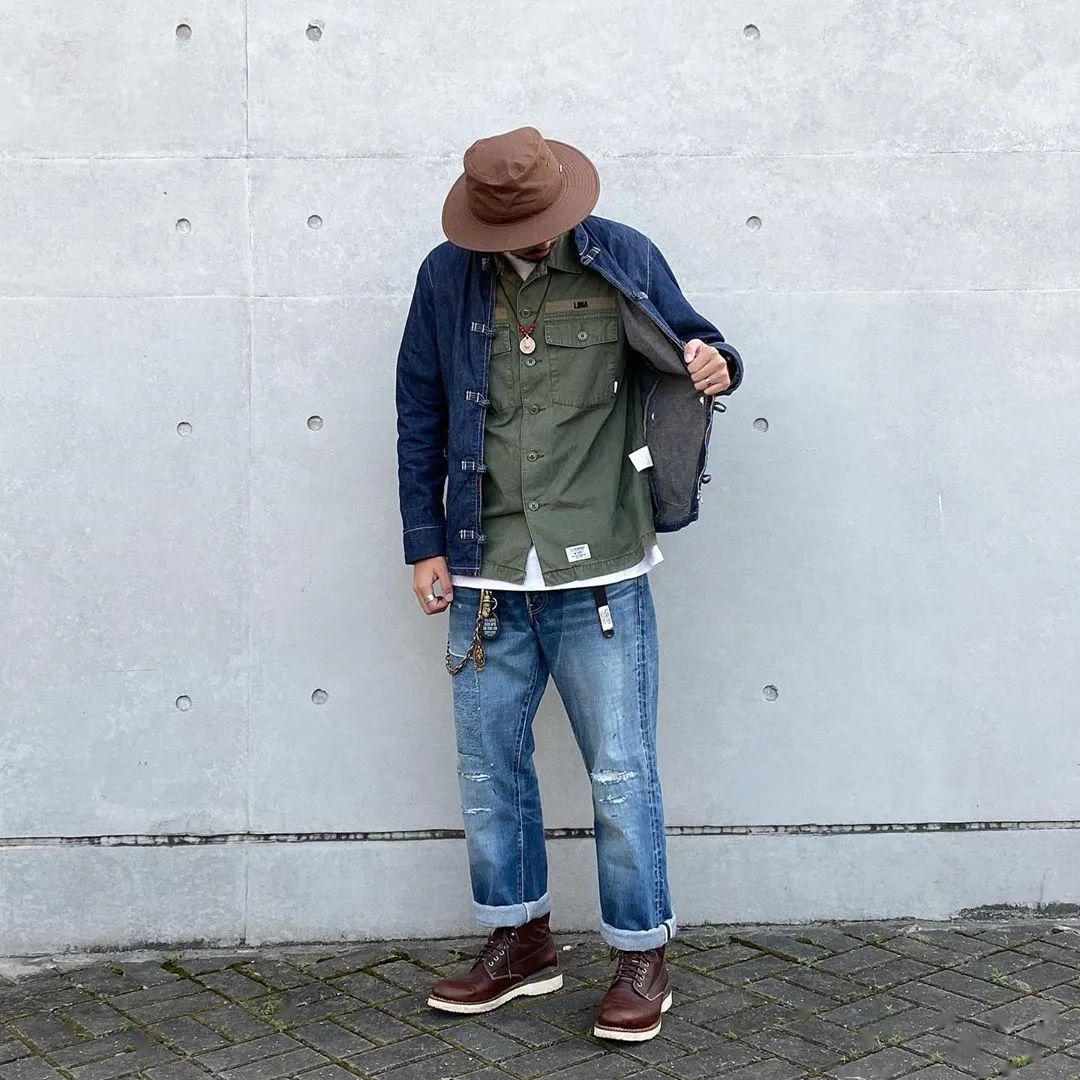 wtaps军事潮流老男孩教你如何用大地色系搭出上百种造型