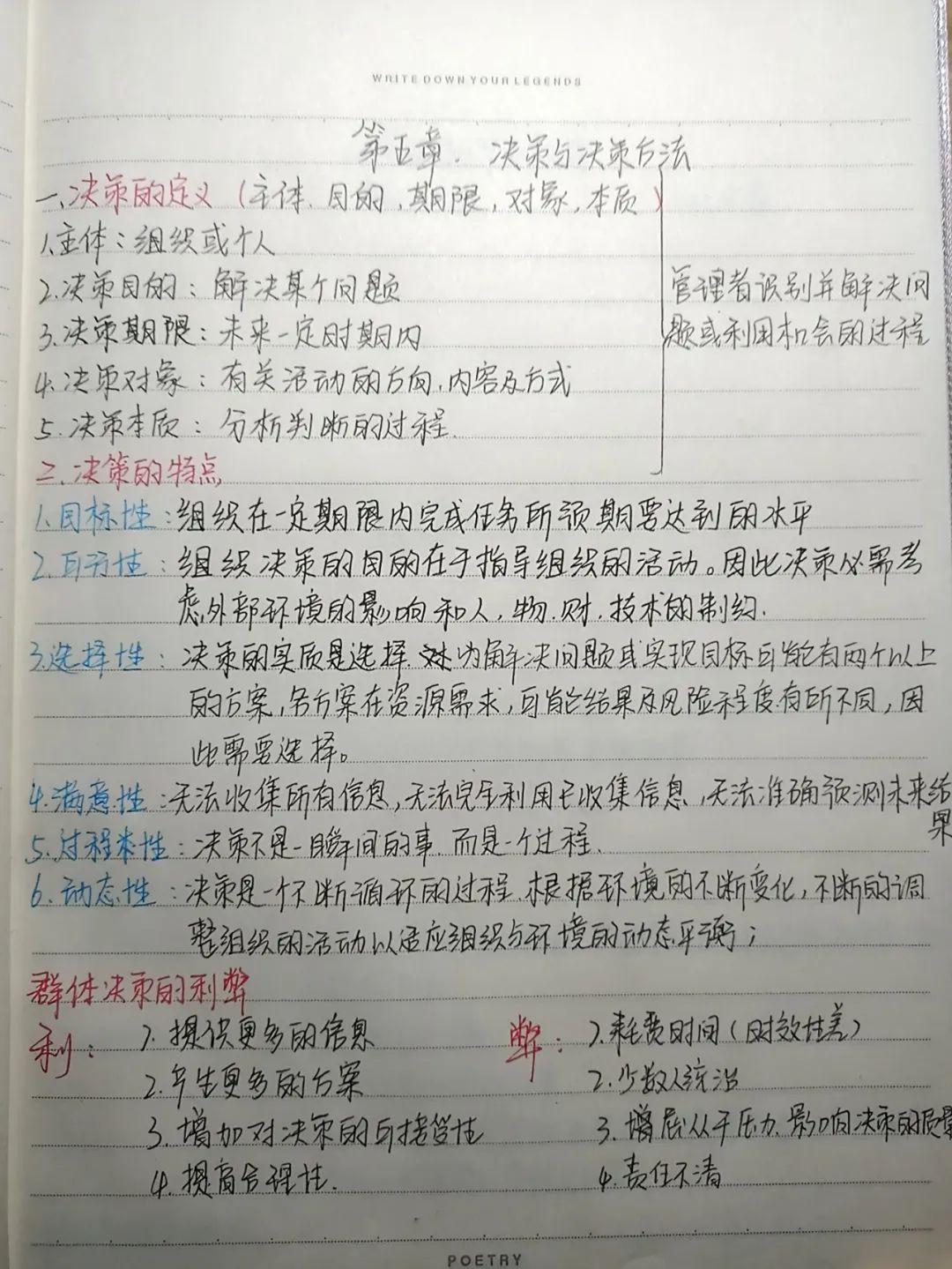 网课之管理学笔记