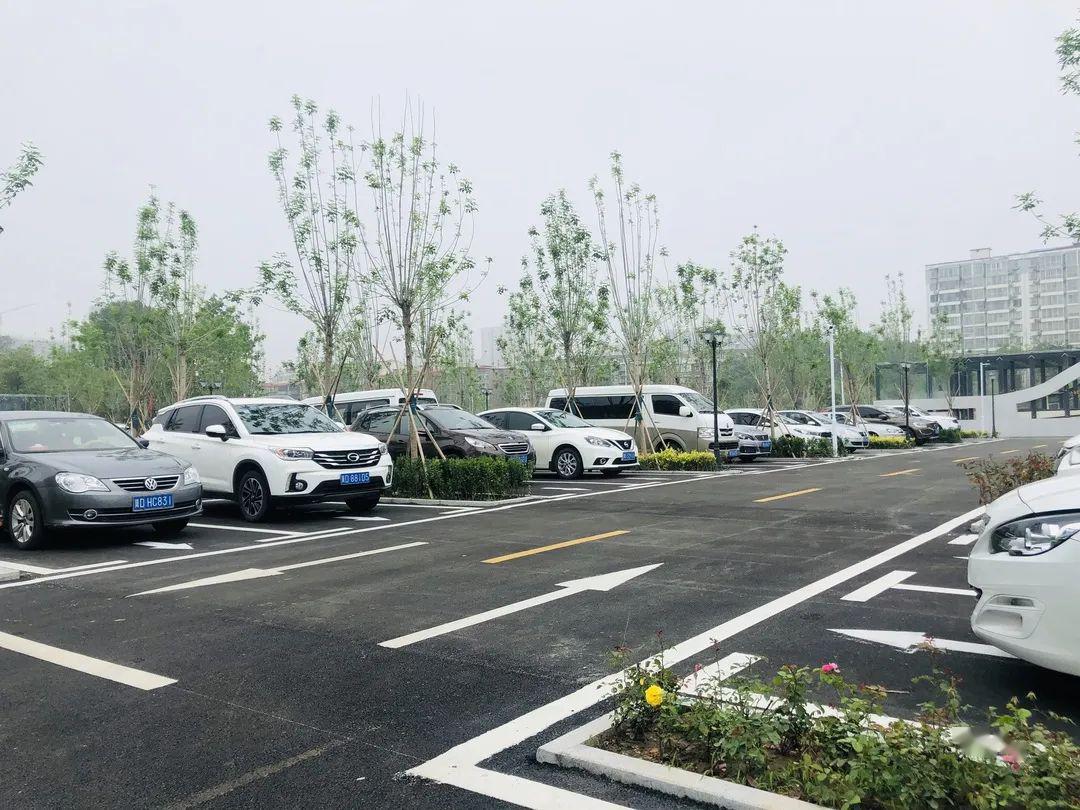 让停车不再难峰峰新增一处停车场位置就在