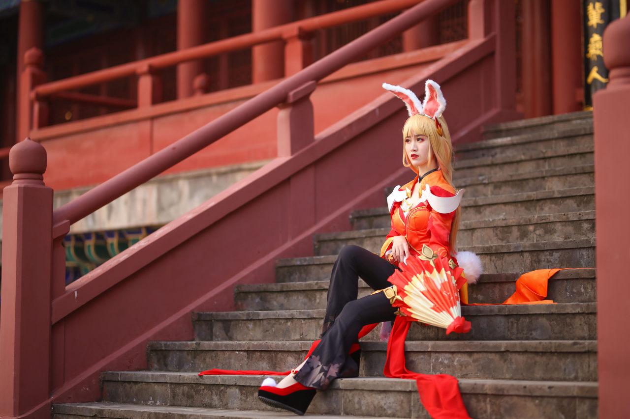 王者荣耀公孙离cosplay