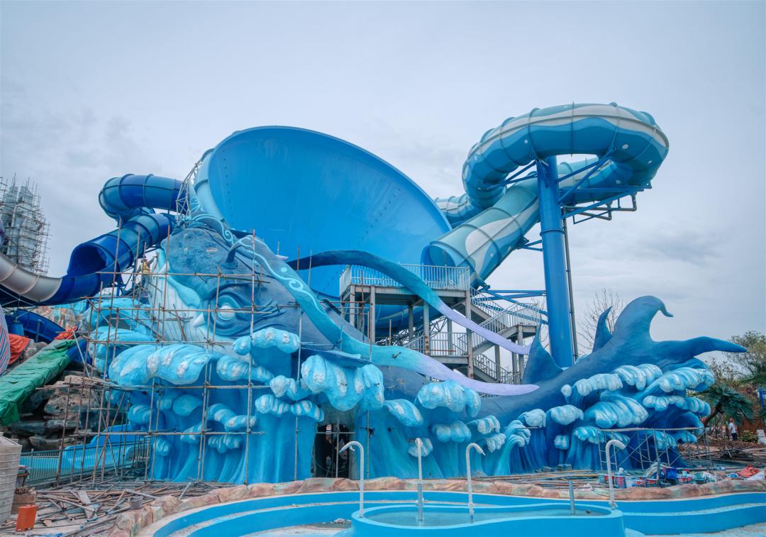 定了6月24日投资8亿的大型水乐园正式开放