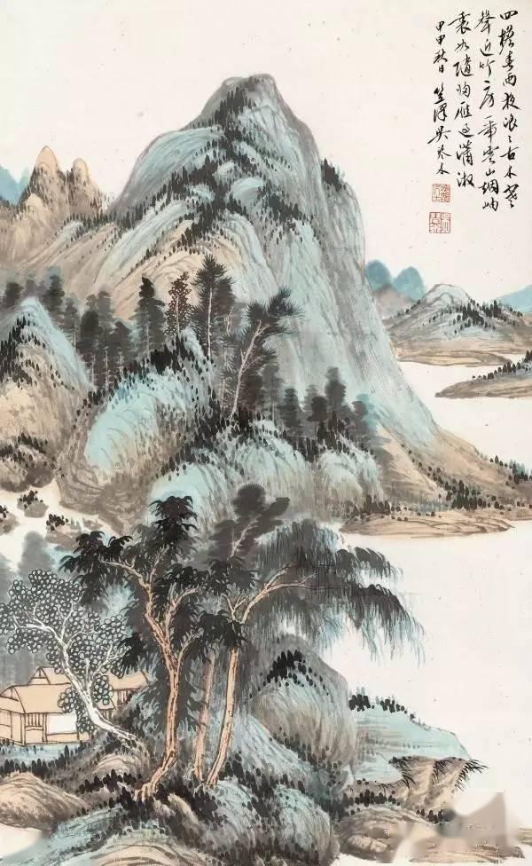 吴琴木山水精品20幅!_张石园