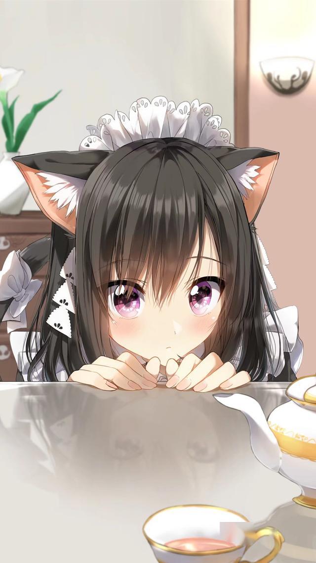 191动漫美女性感插画手机壁纸分享