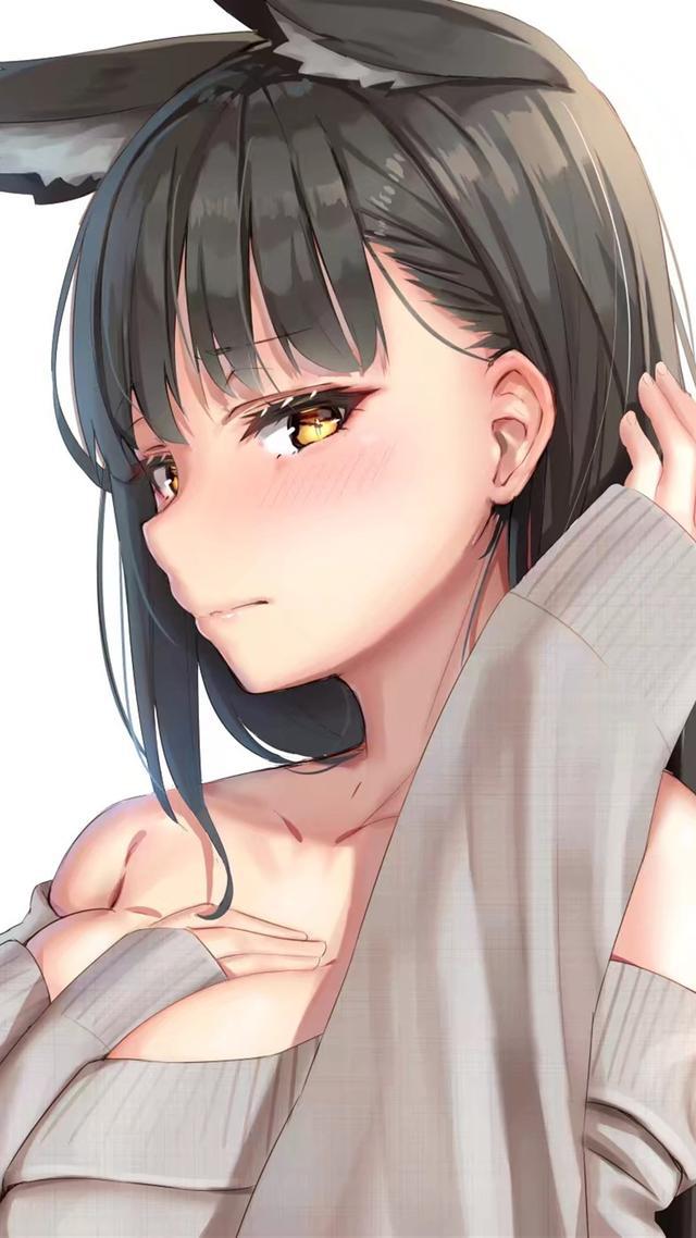 191动漫美女性感插画手机壁纸分享