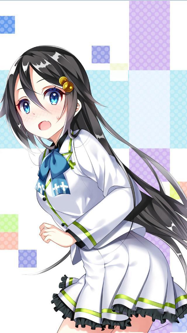 191动漫美女性感插画手机壁纸分享