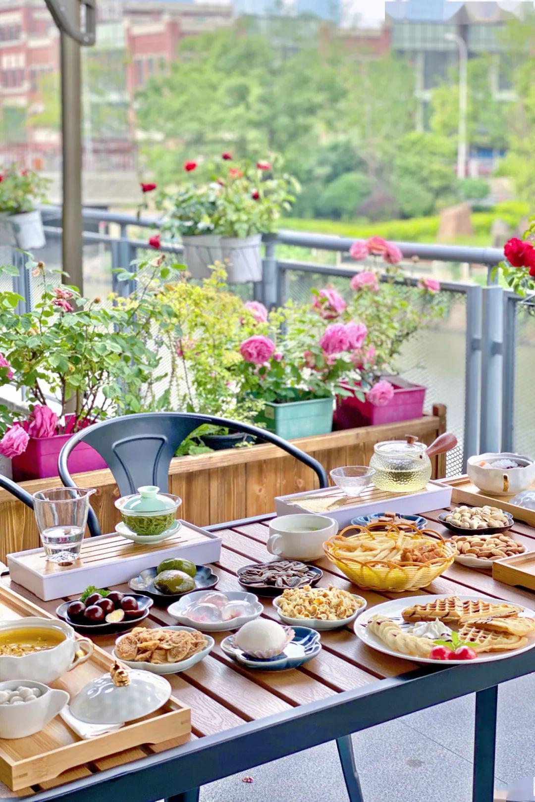 莫负春光!老洋房里的花园露台下午茶,懂生活的都来了