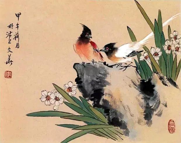 国画教程:小写意花鸟基础教程之禽鸟画法