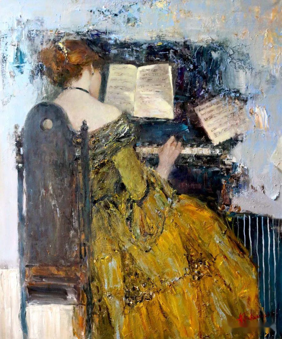 俄罗斯女画家安吉丽卡作品