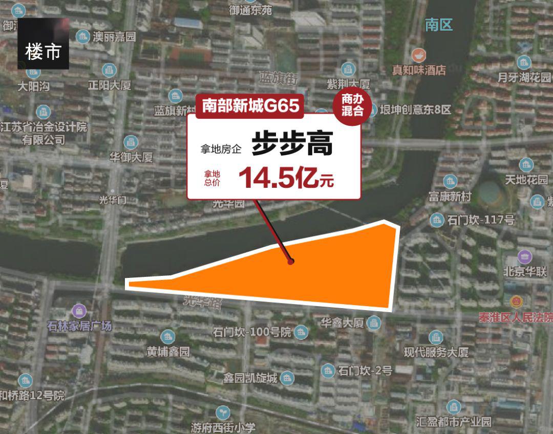 地塊靠近地鐵5號線(在建)石門坎站,距離在建地鐵5,6號線交匯站光華門