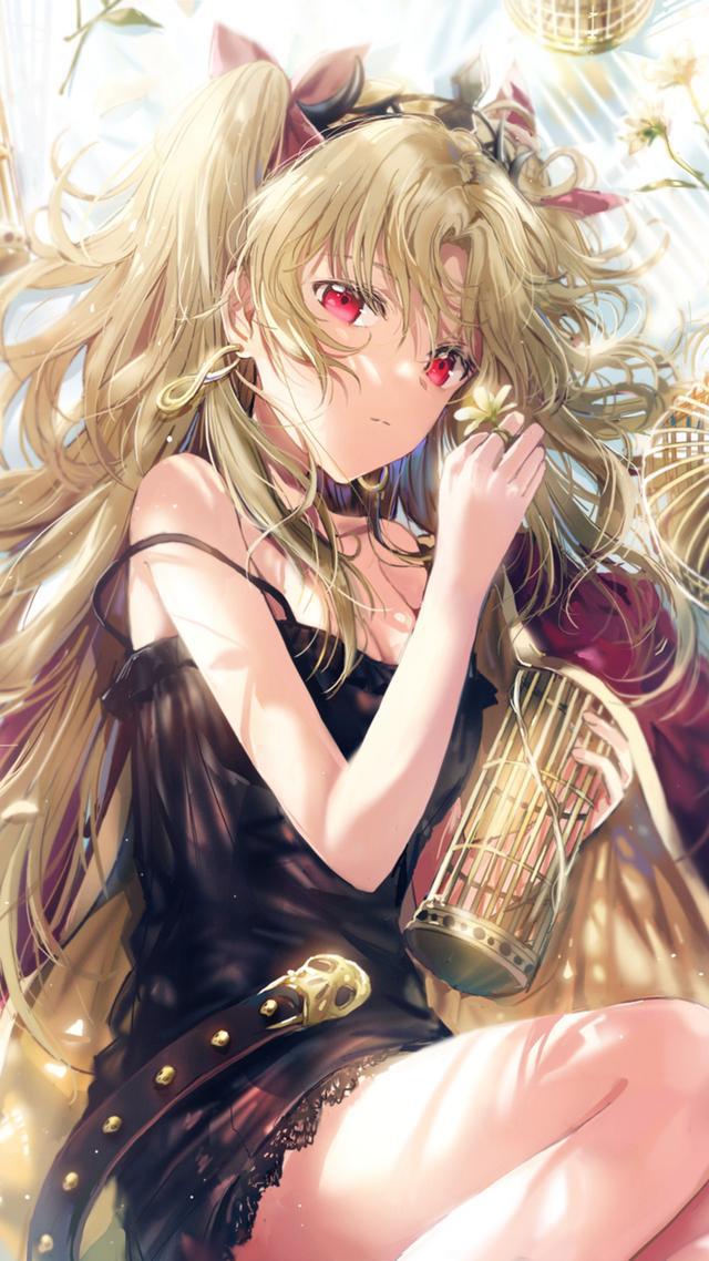 191动漫美女性感插画手机壁纸分享