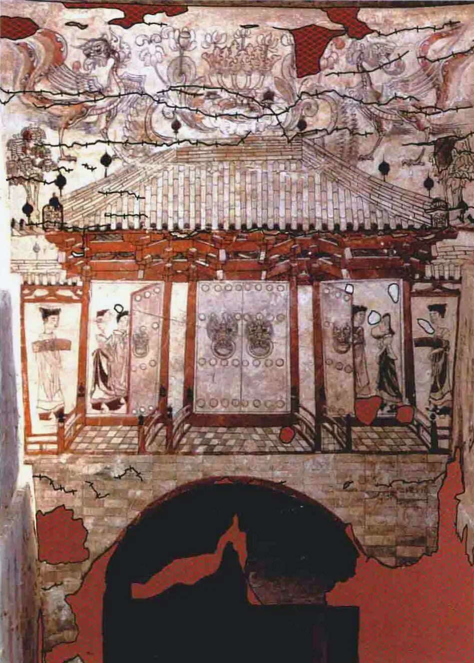 墓里乾坤忻州九原岗北朝壁画墓