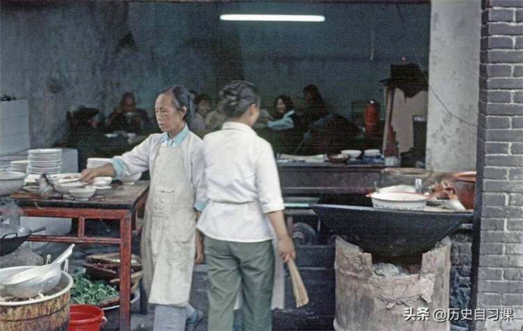 老照片1986年的重庆