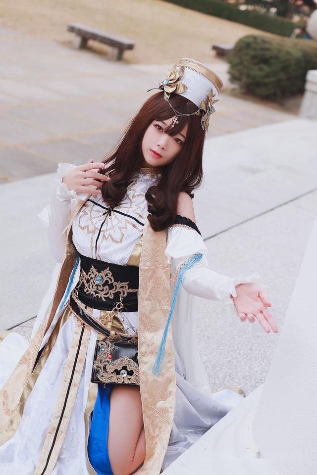 dnf真人版的女鬼和花花,這樣的女玩家愛了愛了_cosplay