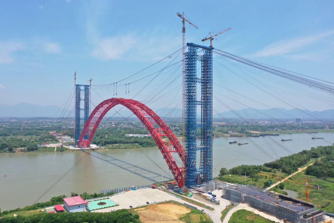 好消息平南三桥优质完成全桥主弦管管内混凝土灌注