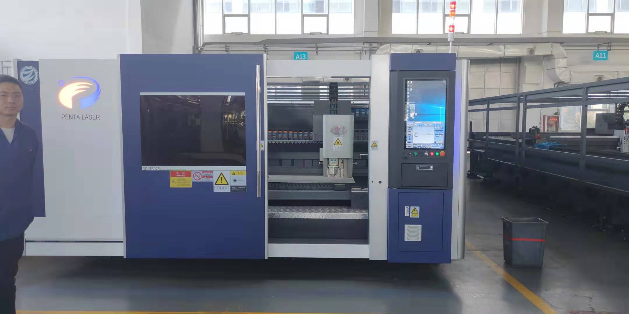 奔腾激光如何排查光纤激光切割机下料割炬的振动原因呢