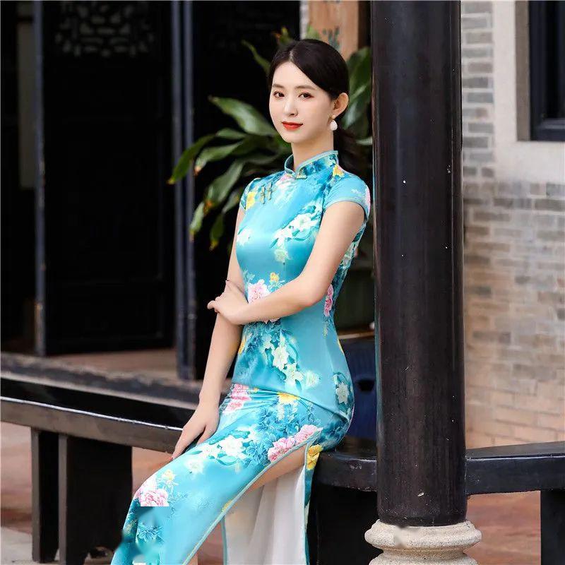 旗袍不是瘦就穿的好看有这3个小缺点反而更惊艳穿起来更好看