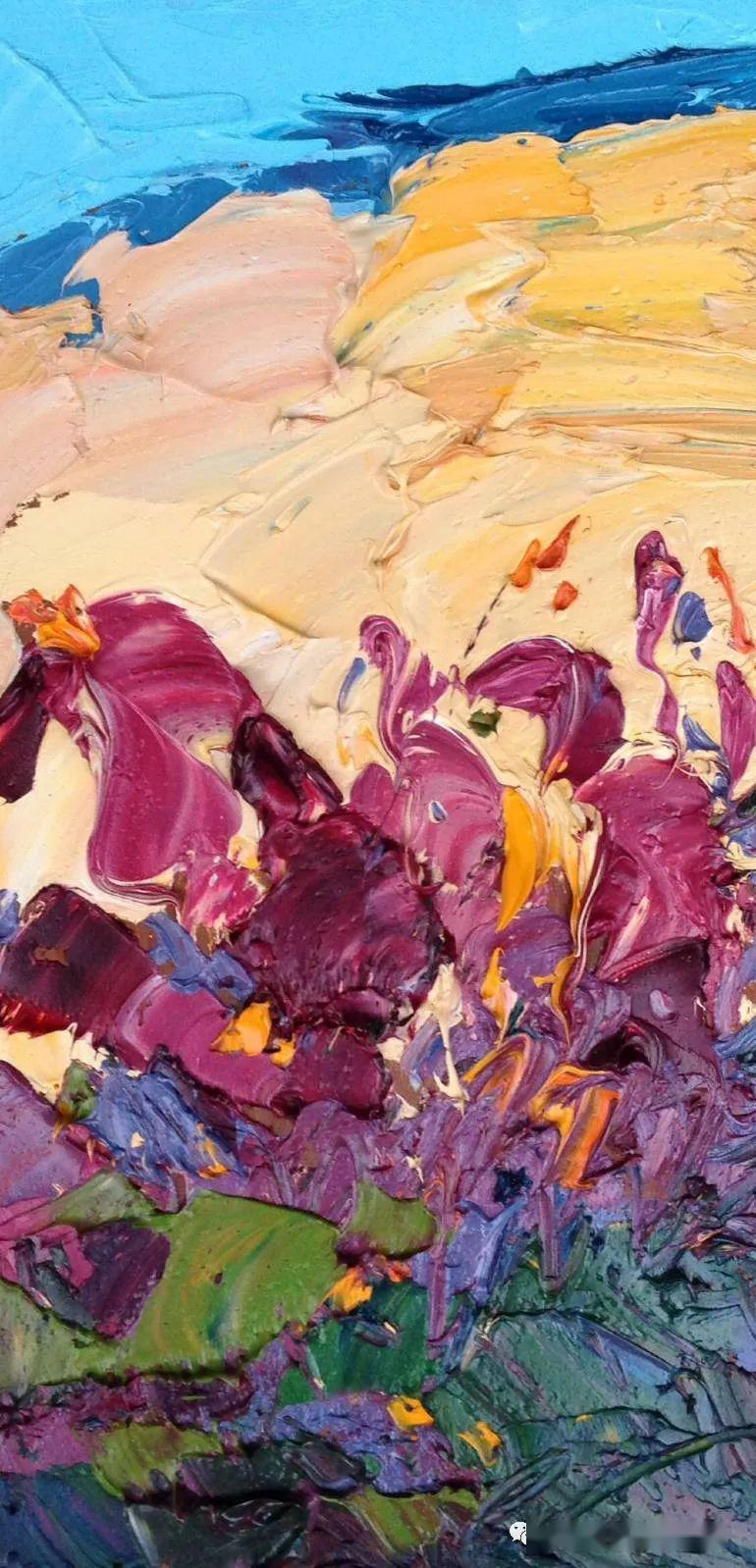 大众艺术网源于色彩光影和对比的笔触力量意大利现代激情主义画家