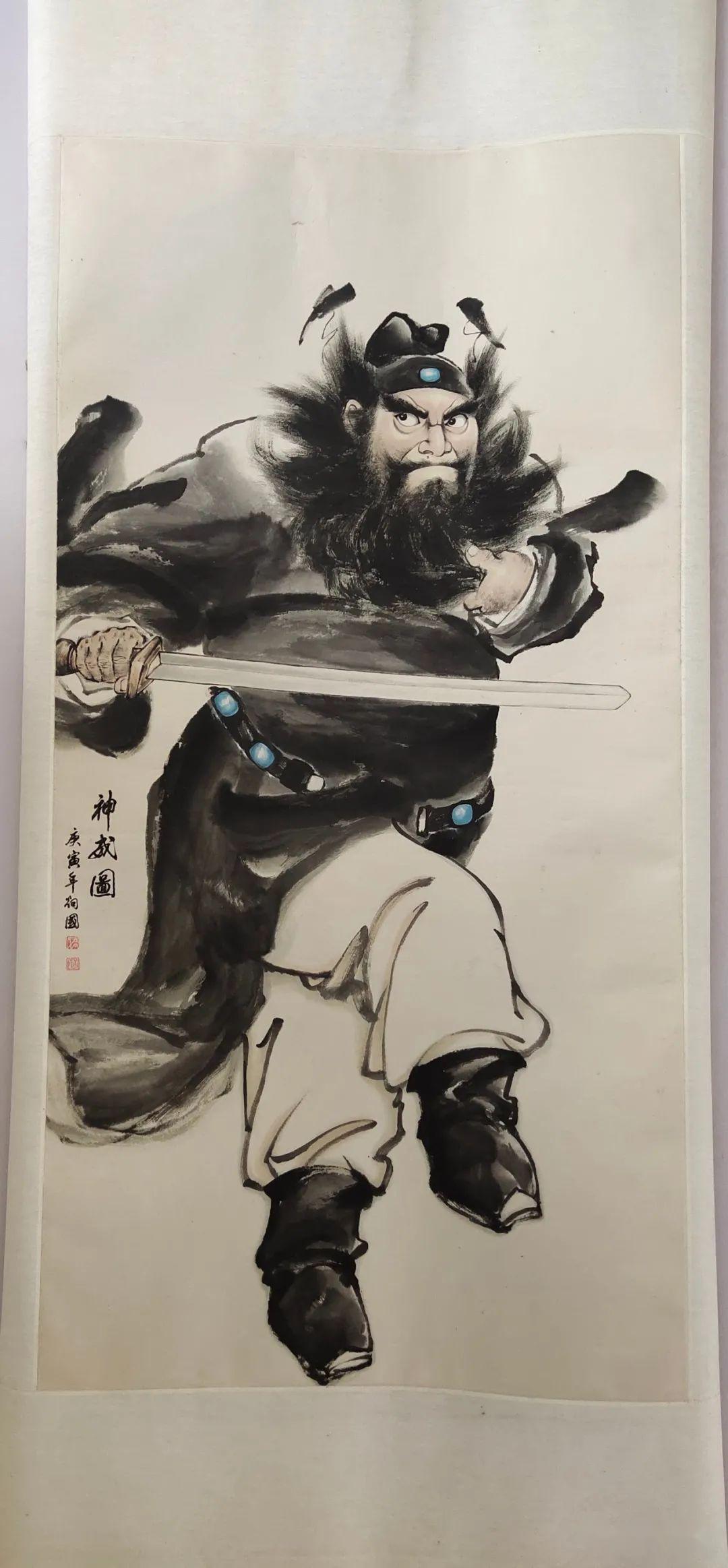 草坡村民放下锄头拿起画笔为乡村振兴画魂