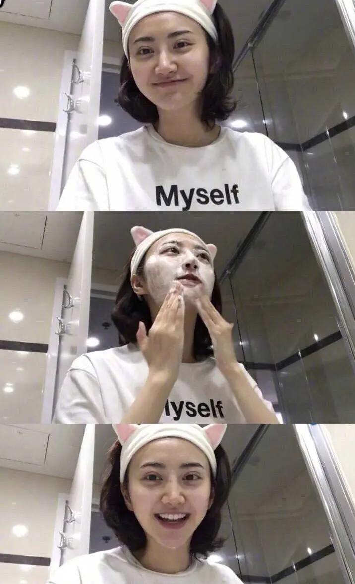 由刘亦菲素颜试镜图看,女明星冷白皮基本假的,肤色均匀紧致更重要