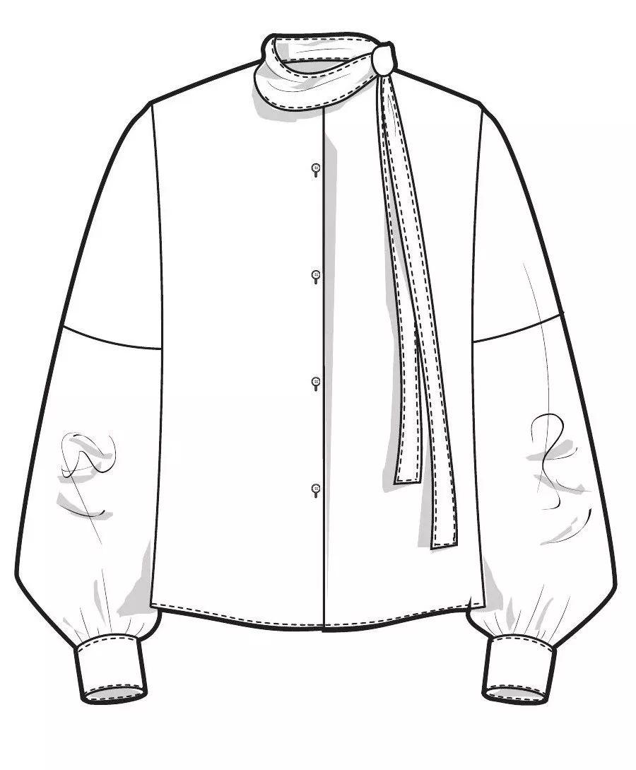 服装设计师入门指南款式图结构有万千姿态结构绘制你画对了么