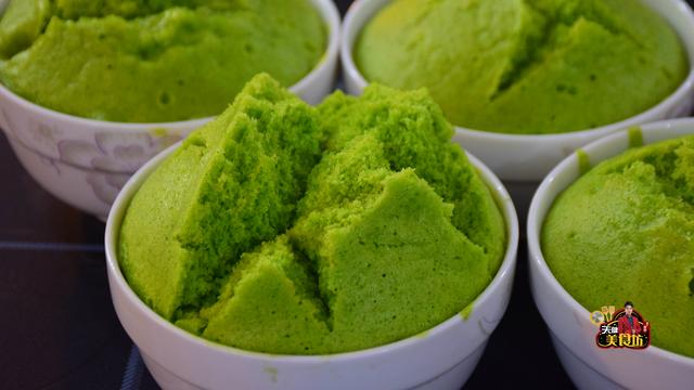 教你做广东的网红美食桑叶粿做好颜色翠绿软糯香甜百吃不腻