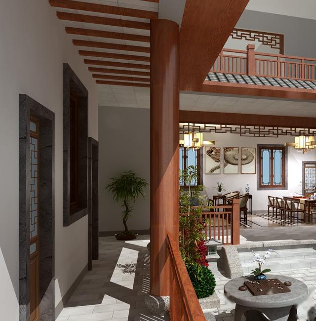 川蜀大地好风光四川富豪回乡盖四合院上梁当天宴请全村50桌