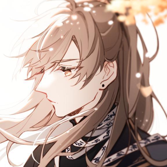 山似玉玉如君相看一笑温古风头像