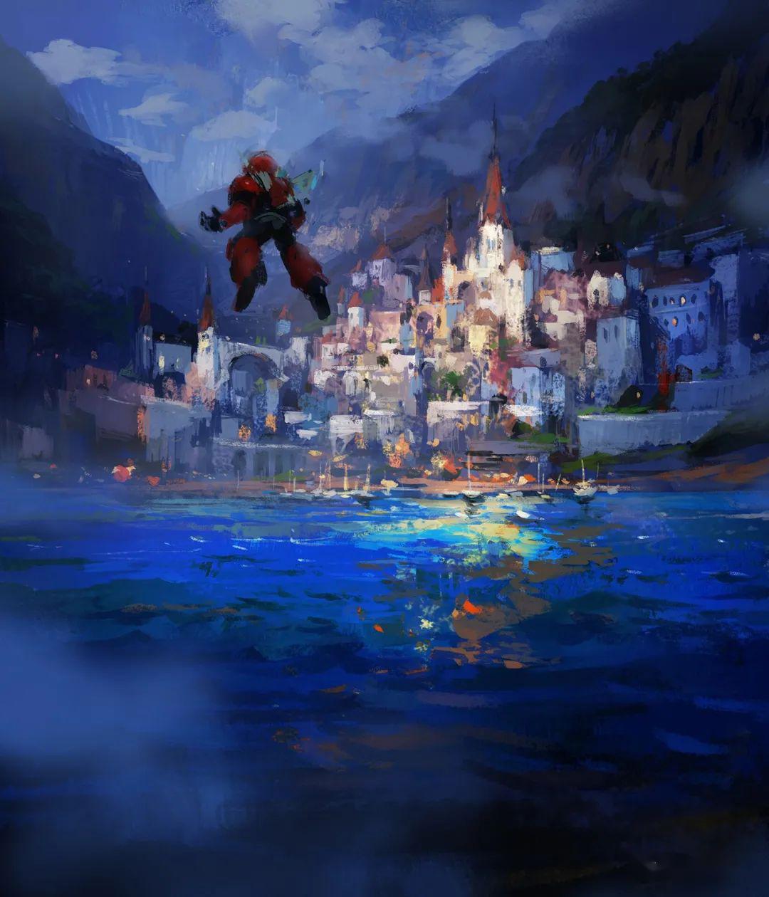 科幻机械大神的童趣心可钢可甜-jc park作品分享