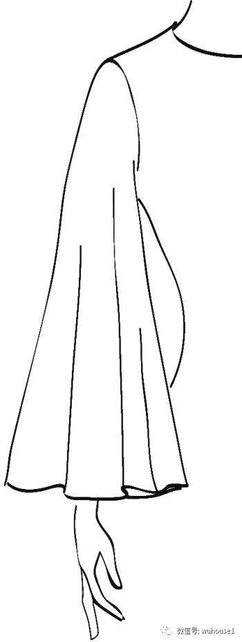 优雅喇叭袖原来竟有这么多优点6款喇叭袖结构纸样设计