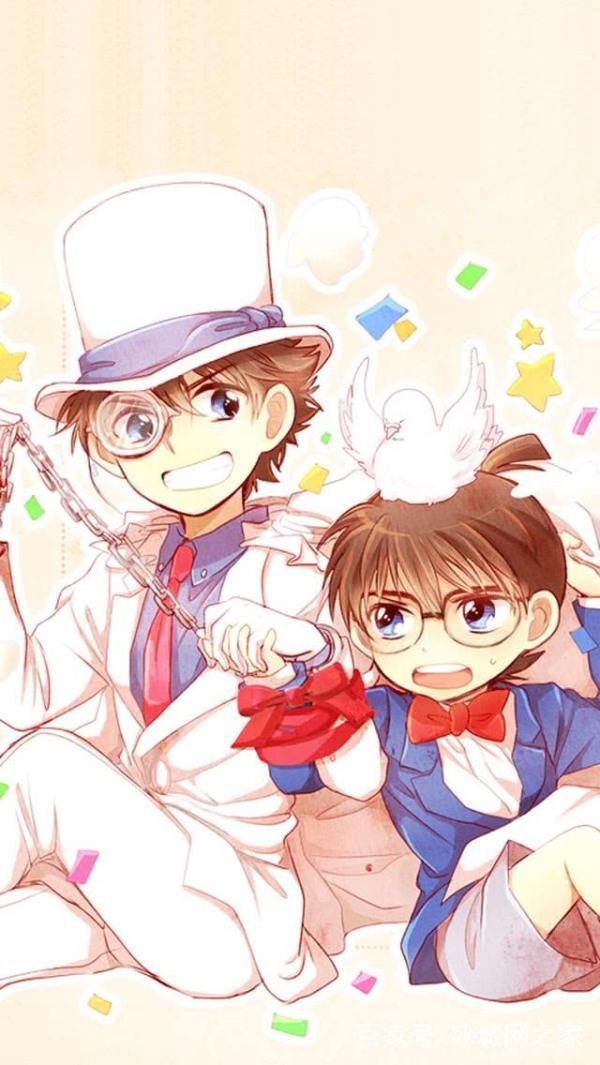 江户川柯南加怪盗基德,当帅气的魔术师遇上聪明的小学生