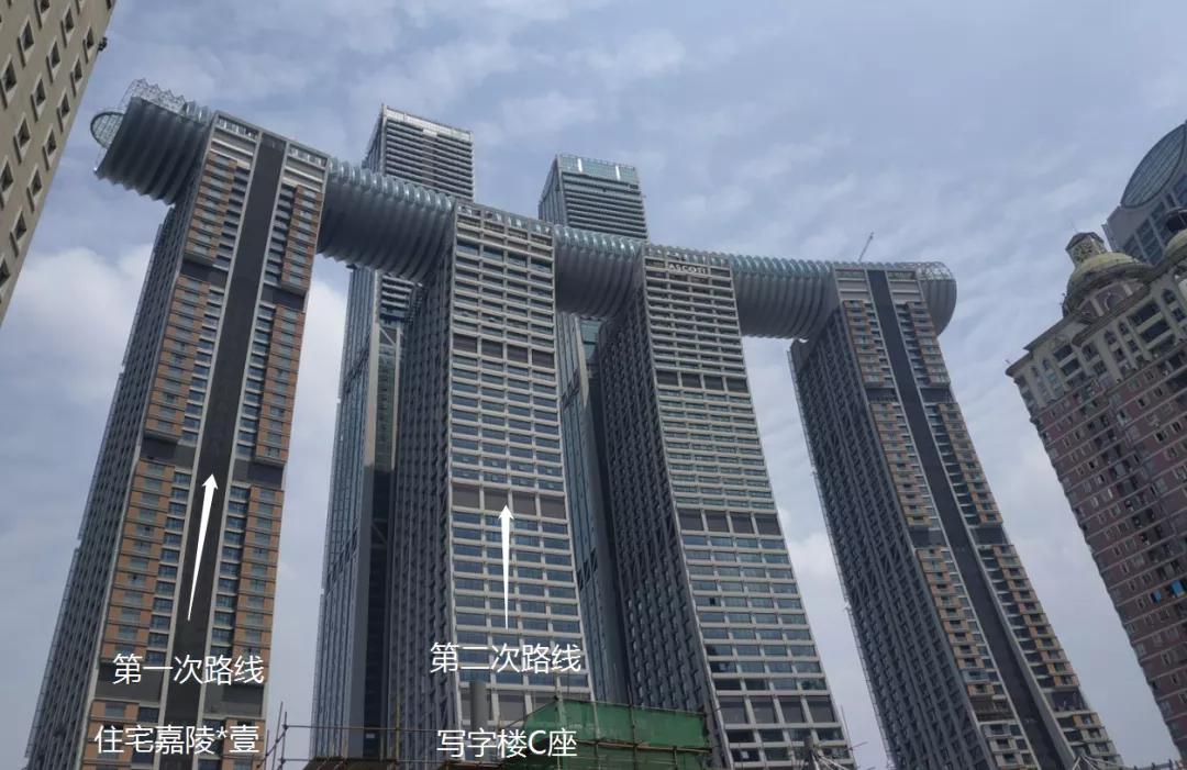 周末潜入来福士豪宅空中连廊首次曝光